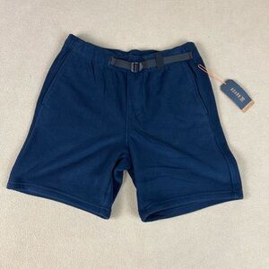Roark Campover Comfort Fleece Shorts, Travel, Navy Blue. Men's Sz Small, RS312